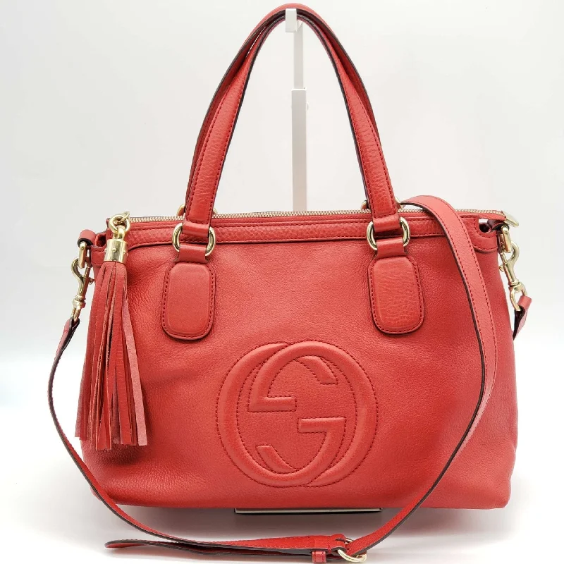 Gucci GG Soho Red Shoulder Bag