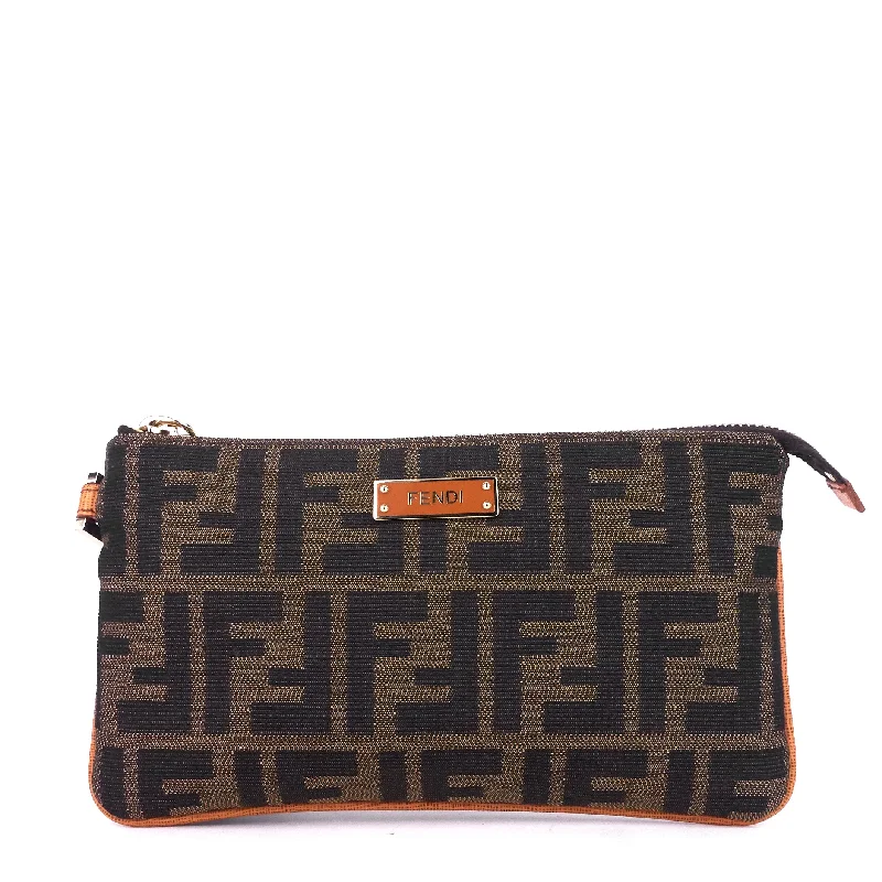 Zucca Canvas Wristlet Bag