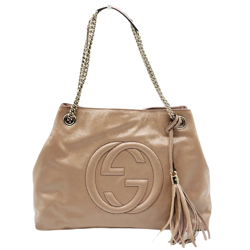 Gucci Soho Patent Leather Shoulder Bag