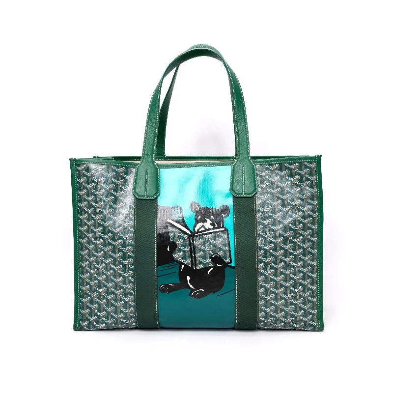 Goyard Villete Tote Bag French Bulldog Print