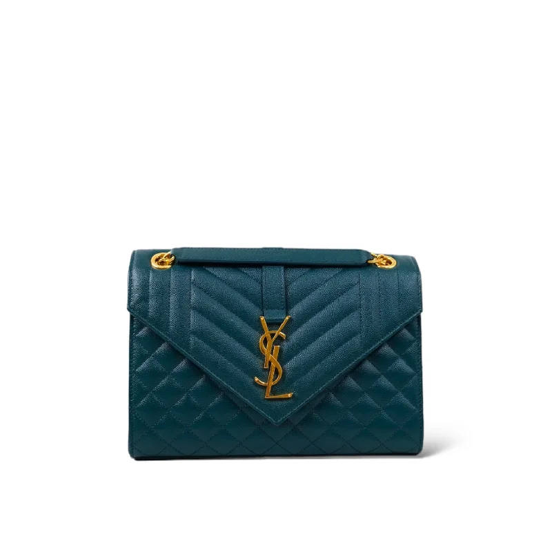 Ysl Envelope Medium Green