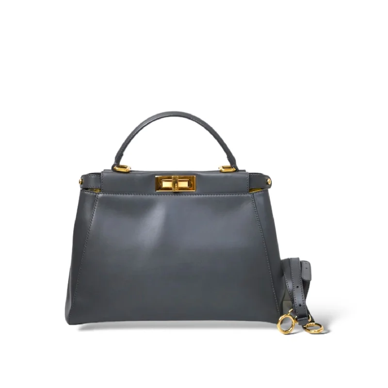 Fendi Peekaboo Medium Dark Gray