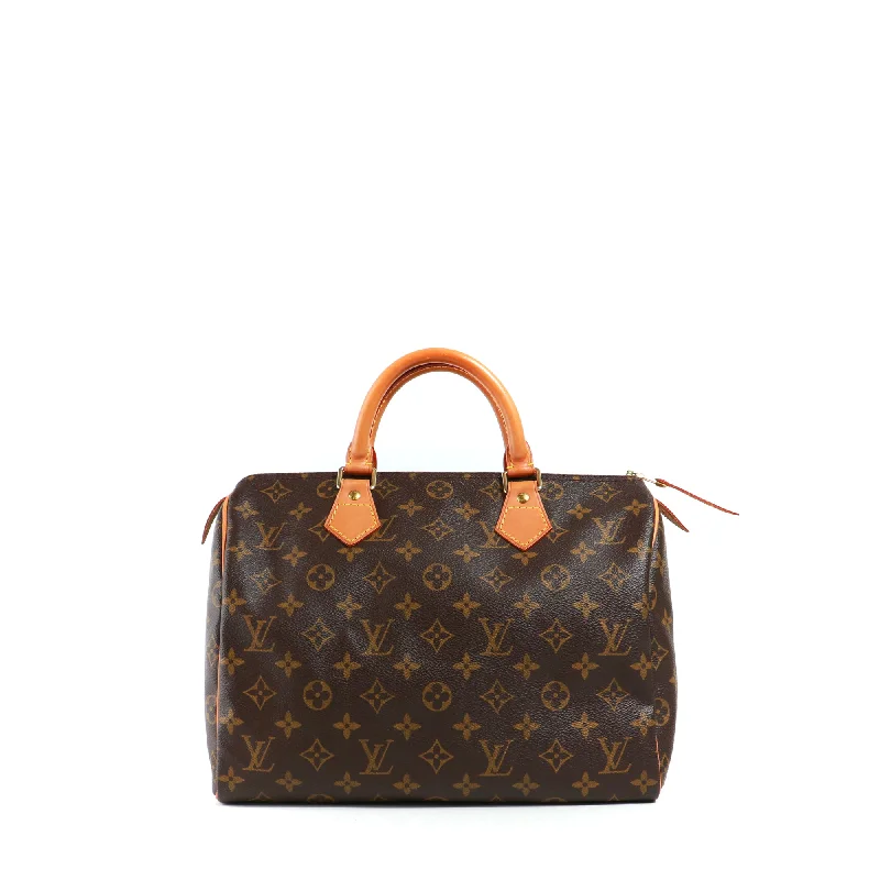 LOUIS VUITTON - Sac à main Speedy 30 en toile monogramme