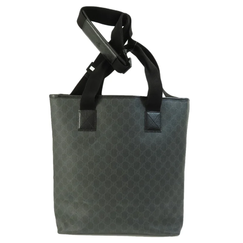 GUCCI 162163 GG Tote Bag PVC Women's