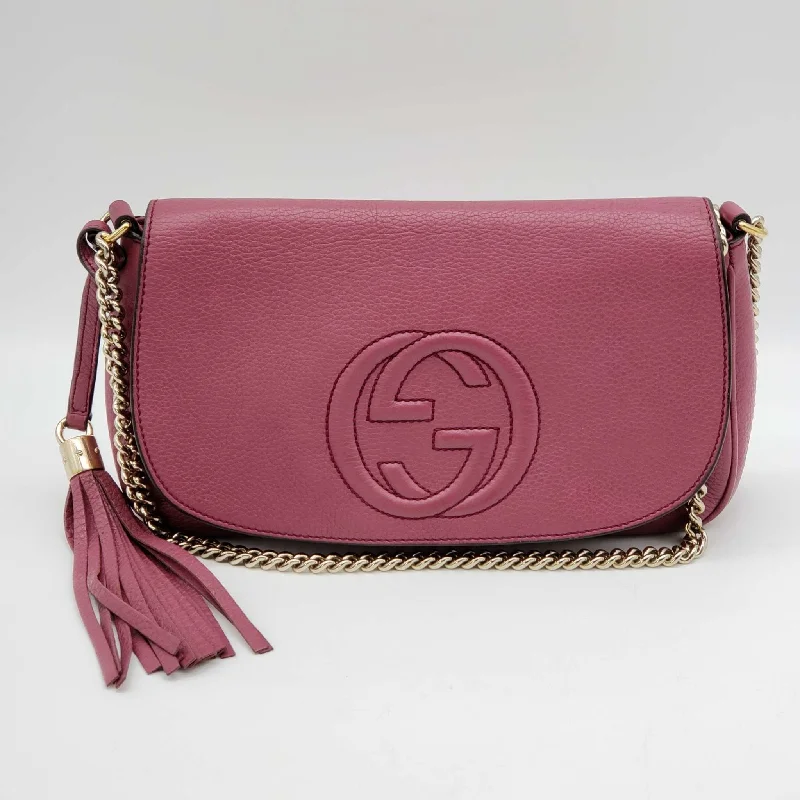 Gucci GG Soho on Chain Crossbody Shoulder Bag