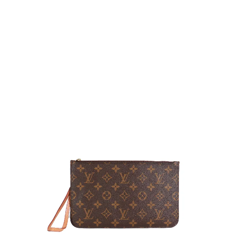 LOUIS VUITTON - Pochette en toile monogrammée