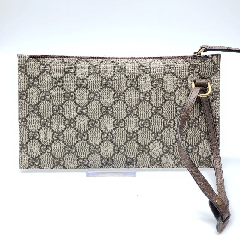 Gucci Pouch/Wristlet Canvas Bag