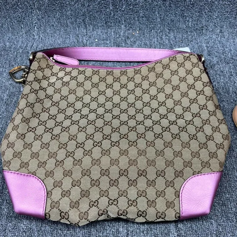 100% Authentic Gucci GG Bree Leather Tote Bag