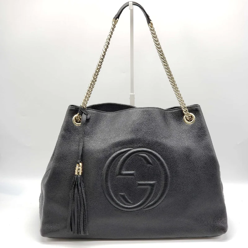 Gucci Soho Large Black Shoulder Bag