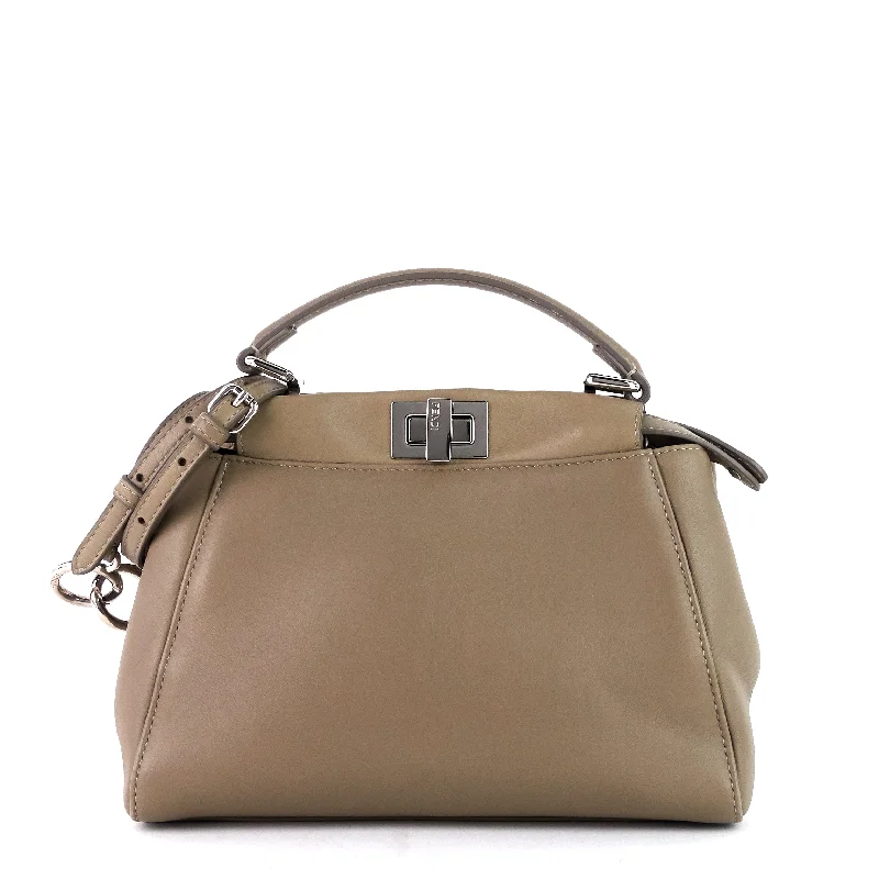 Peekaboo Mini Nappa Leather Bag