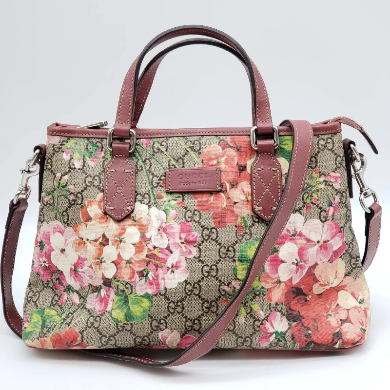 Gucci Supreme Bloom Pink Rose Shoulder Bag