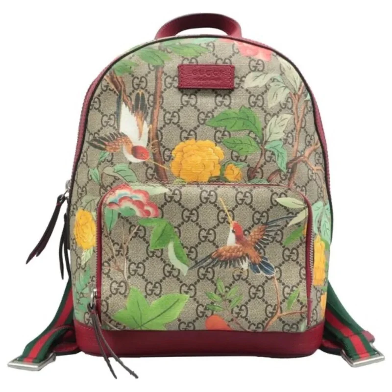 GUCCI Brown&Multicolor Canvas Backpack