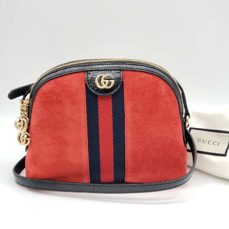 Gucci GG Ophidia GG Suede Leather Shoulder Bag